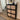 Black Natural Rattan 3 Drawer Shoe Cabinet