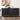 Black Modern Sideboard Buffet Cabinet with Scandinavian Fluted Door 2 Pack