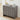 Grey Modern Wood Storage Cabinet Sideboard with 2 Doors and Wave Panel