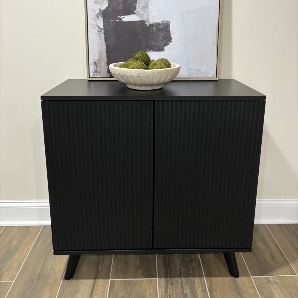 Modern Accent Black Sideboard