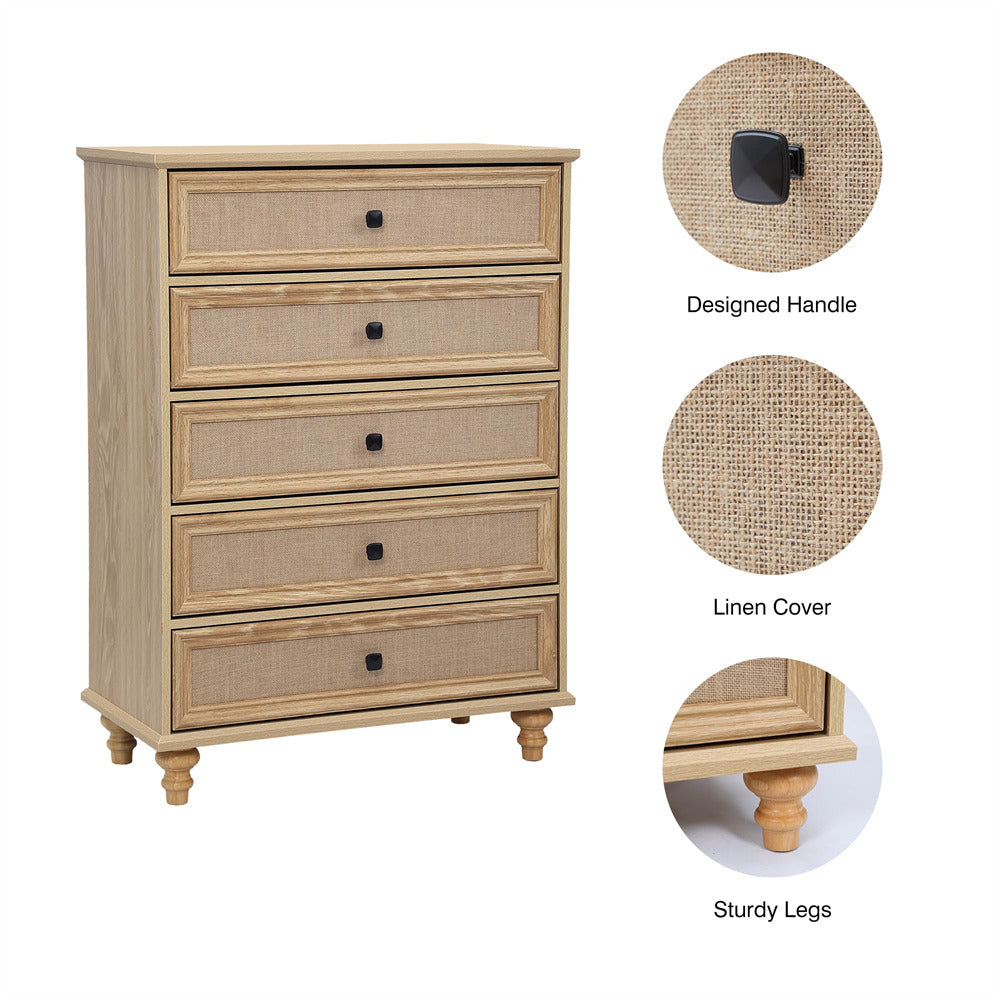 modern 5 drawer dresser​