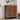 Walnut Mid Century Rattan Sideboard Storage Cabinet with 2 Doors and 2 Shelves