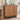 Walnut Modern Sideboard Buffet Storage Cabinet with Solid Wood Legs and Scandinavian Fluted Door